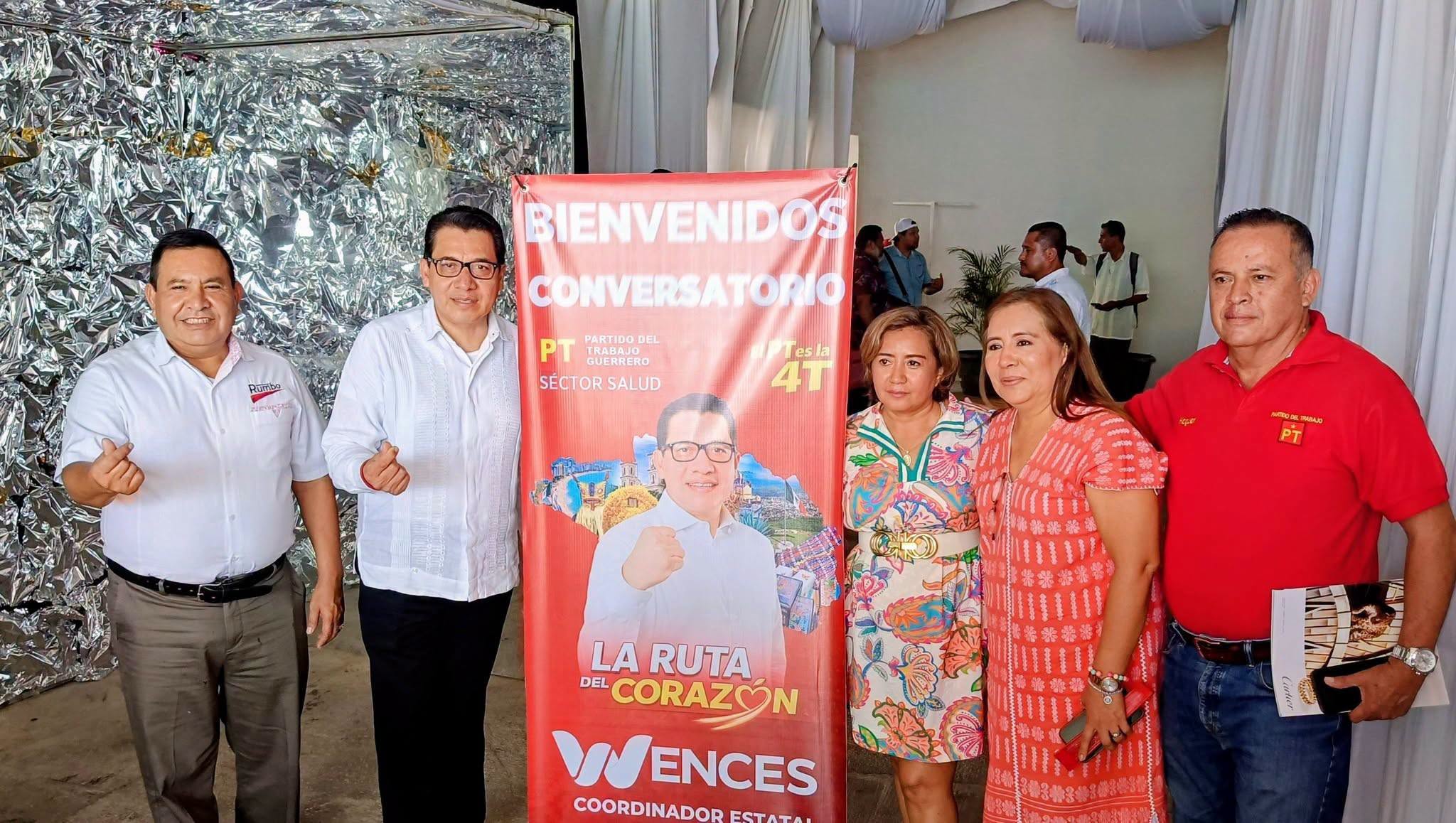 Dirigencia del PT en Guerrero fortalece su estructura  2026 con líderes del sector salud en Acapulco.
