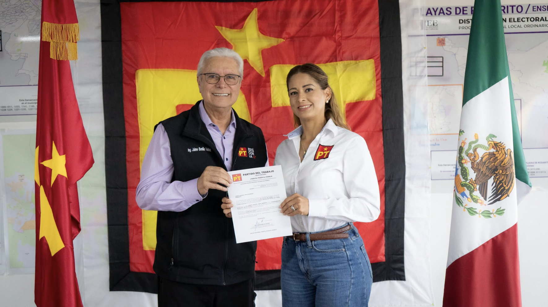 Janeth Tapia asume coordinación del PT en San Felipe