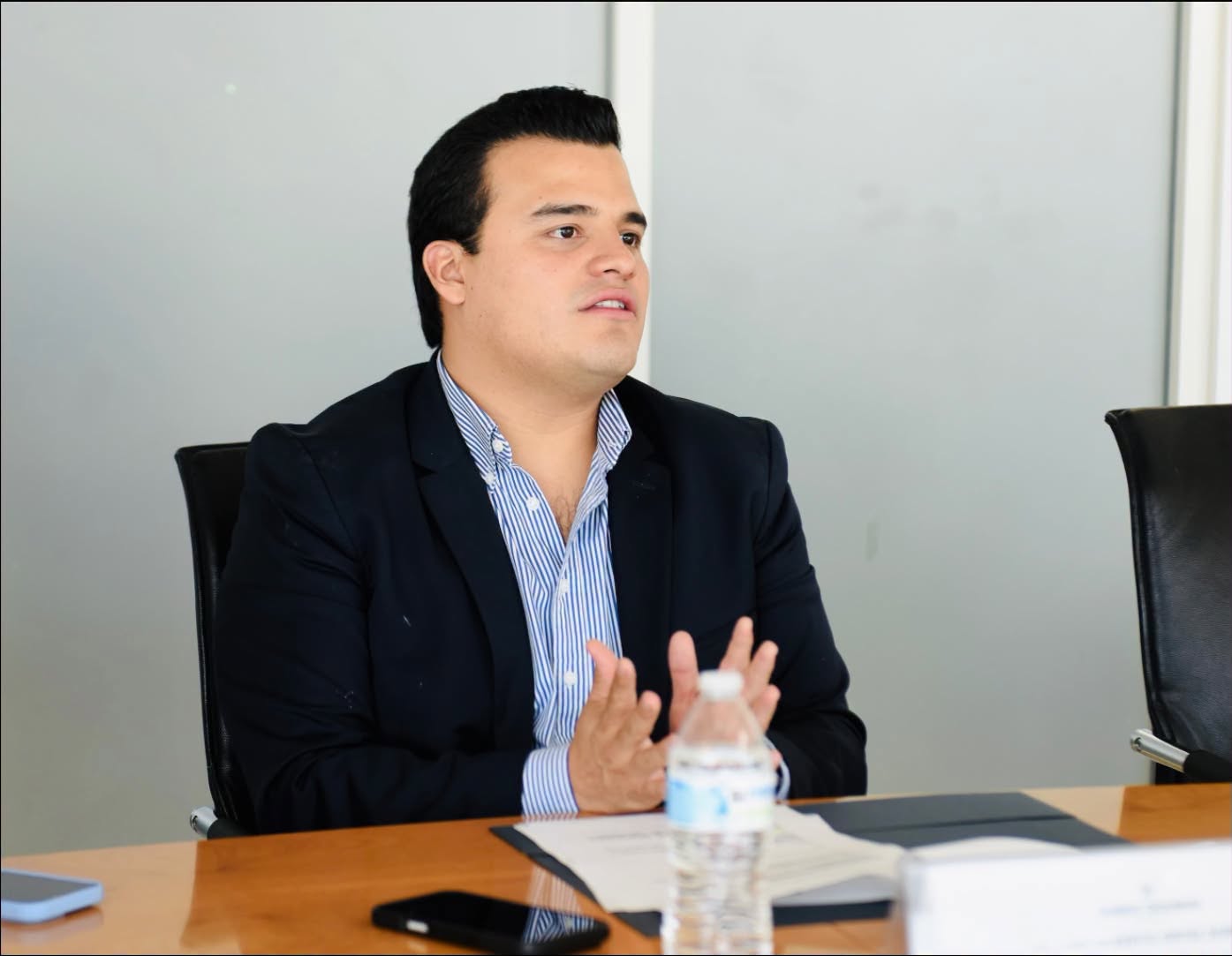 Luis Ortiz explica su propuesta de Reglamento de Economía Circular para el Municipio de Torreón.