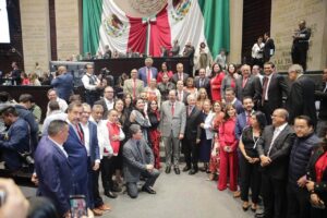 Ricardo Mejía Berdeja en la Cámara de Diputados durante el inicio del Tercer Año de Ejercicio de la LXVI Legislatura.