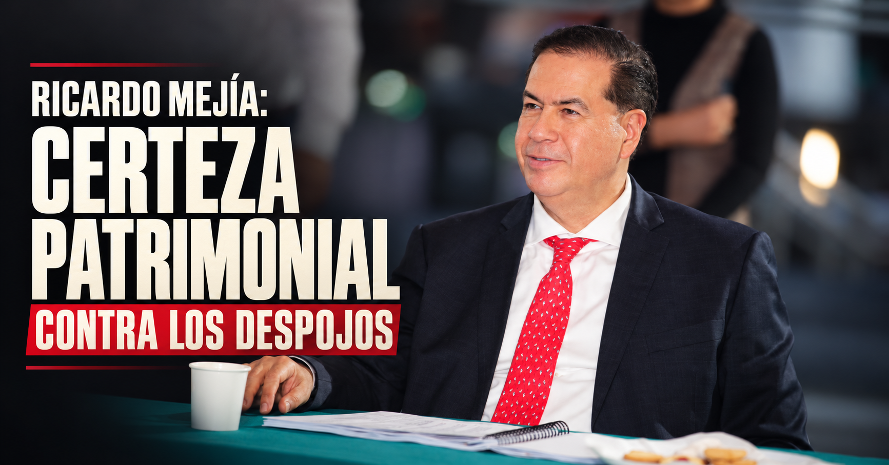 Ricardo Mejía Berdeja señaló que los archivos dispersos y los trámites opacos abren espacios para abusos. Destacó la importancia de una nueva Ley Catastral y de sistemas públicos confiables para proteger el patrimonio.