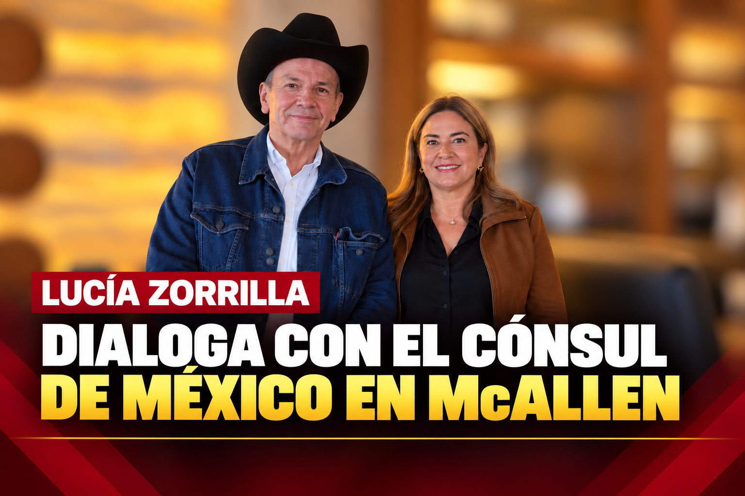 La diputada local electa Lucía Inés Zorrilla Cepeda sostuvo un encuentro con Jesús Alejandro Cano Sánchez, funcionario del Consulado de México en McAllen, Texas.
