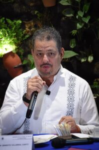 Coordinador del GPPT, Dip. Ernesto Villarreal