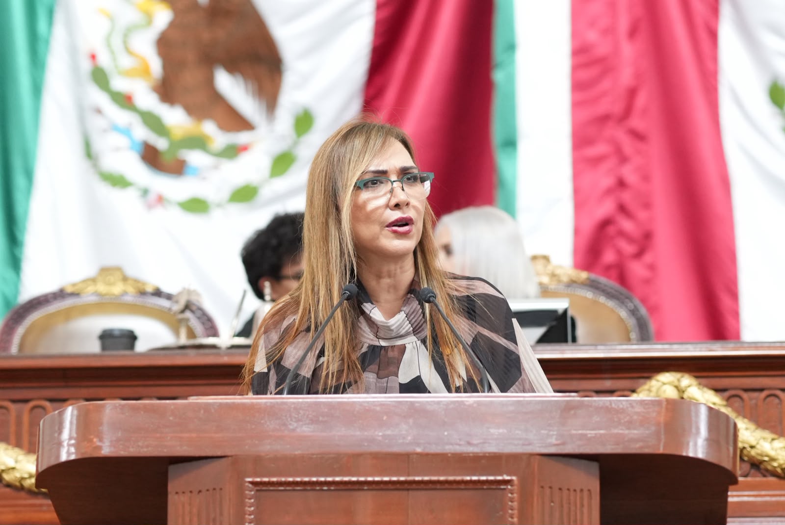 Diputada Miriam Saldaña reivindica la soberanía popular y el papel de las mujeres en la Independencia