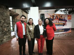 Concejala Zenaida Ortega invitada en el Taller de Liderazgo de Mujeres en Magdalena Contreras.