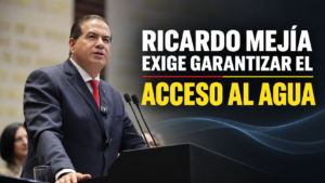 Ricardo Mejía pide garantizar el acceso al agua en Saltillo, atender las denuncias de las familias y dar soluciones de fondo al servicio.