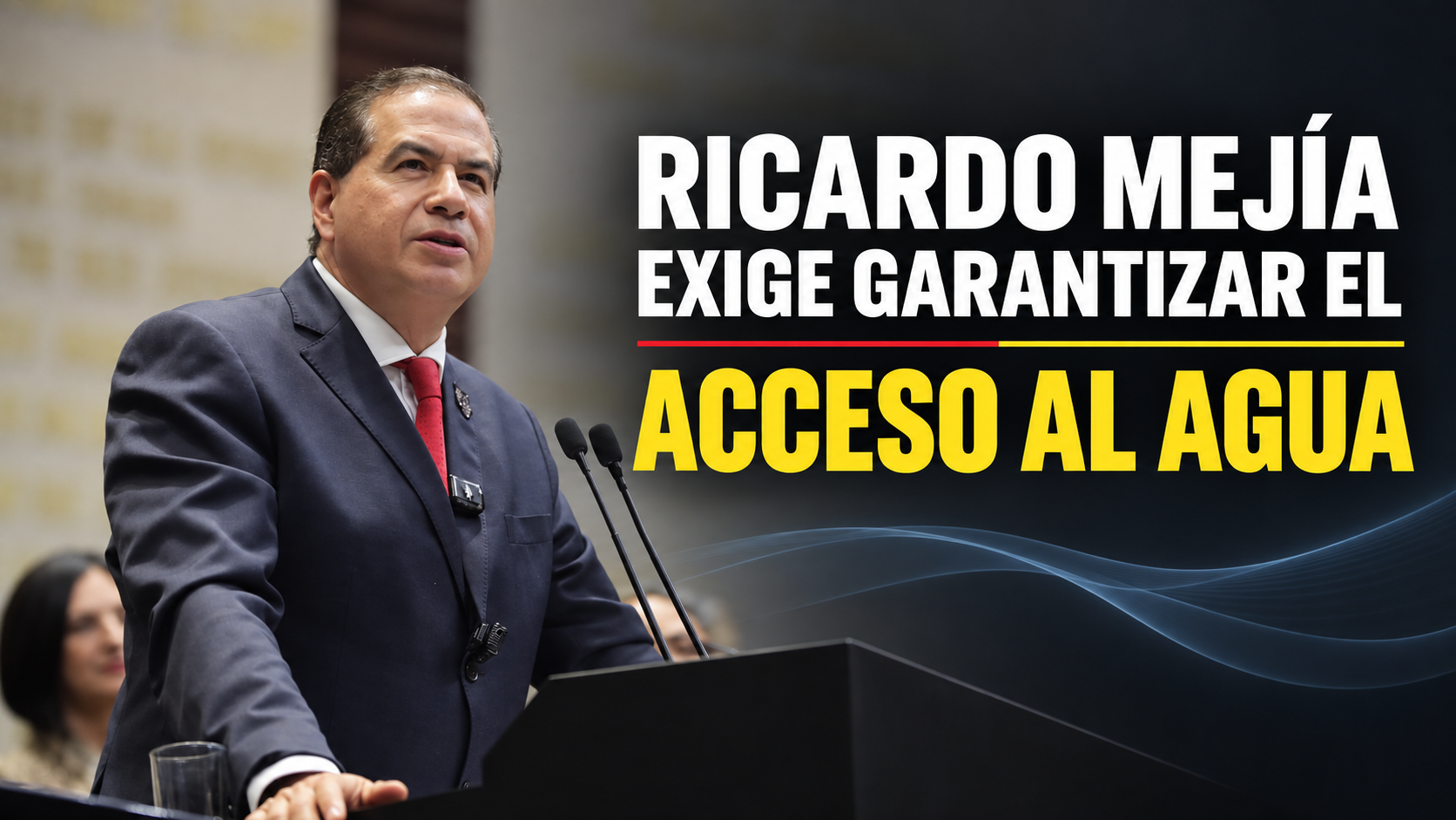 Ricardo Mejía pide garantizar el acceso al agua en Saltillo, atender las denuncias de las familias y dar soluciones de fondo al servicio.