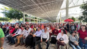 Durante la jornada, mujeres y hombres tomaron protesta para integrarse al Comité Municipal de Guadalajara, refrendando su compromiso con la organización territorial y el trabajo cercano a las comunidades.