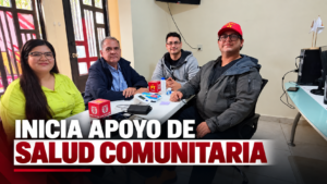 Jornada de salud comunitaria de Tigres Rojos en Saltillo con servicios de toma de glucosa, medición de presión arterial y orientación preventiva sobre diabetes.